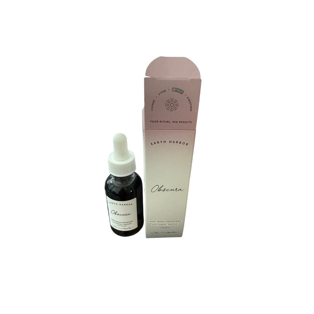 NIB Earth Harbor Obscura Night Repair Concentrate